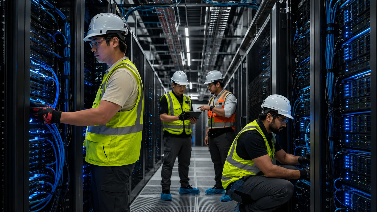 Data center build-out