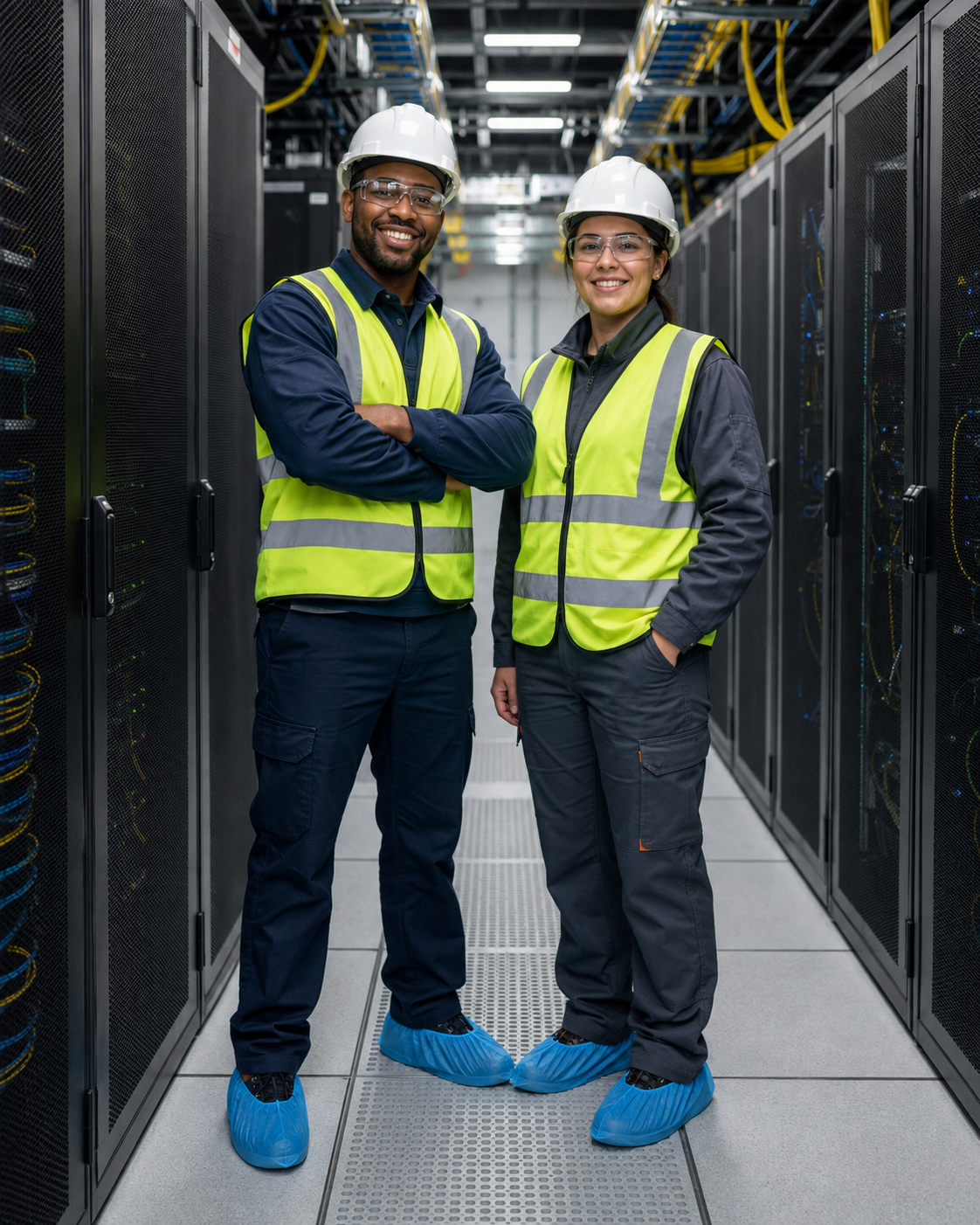 SIGMA MPO LLC team members in a data center